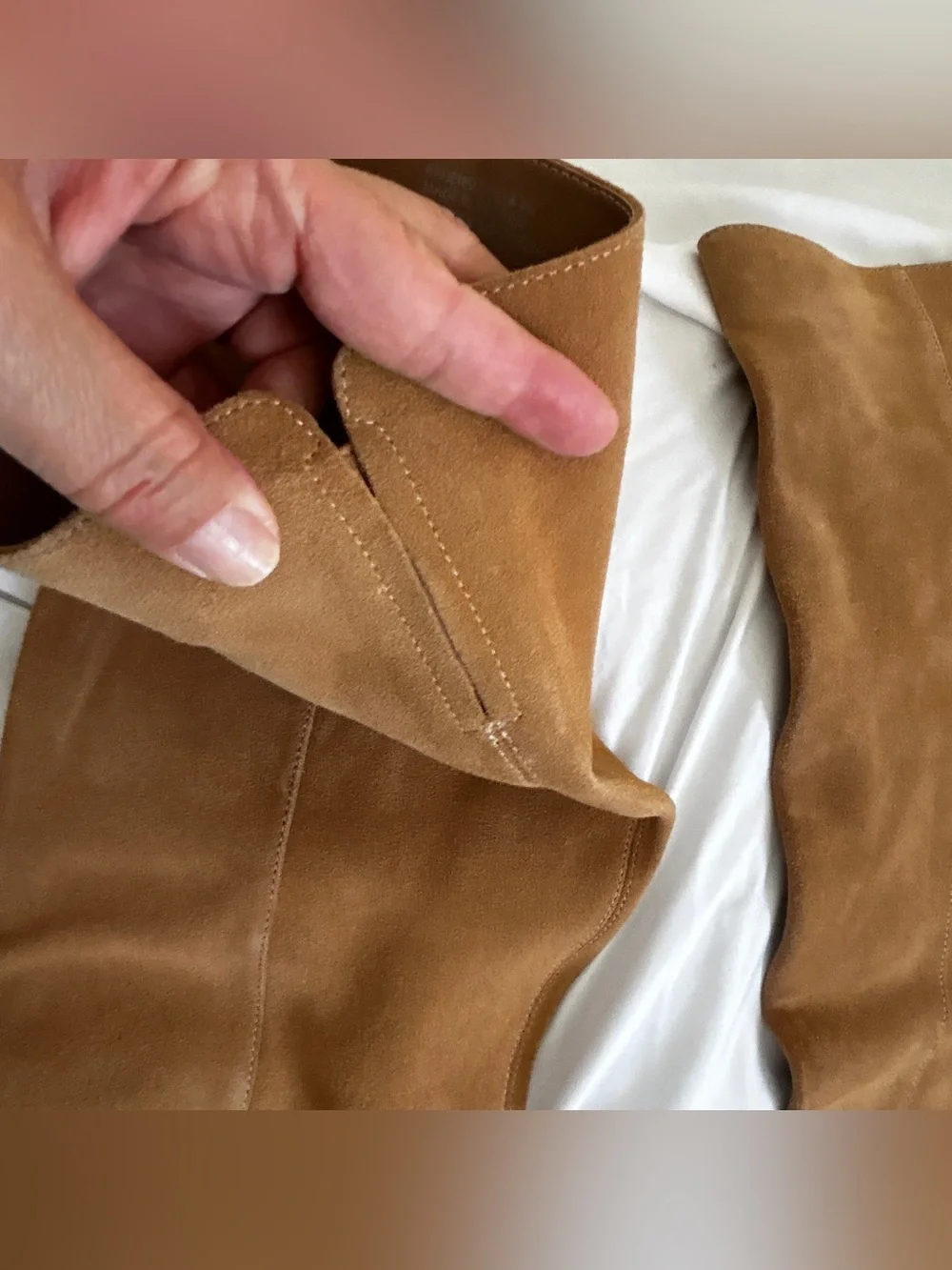 bp. Women's Over-the-Knee Suede Boots in Tan women’s 8